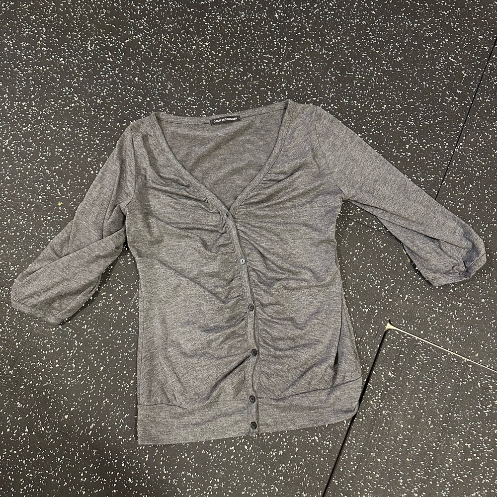 Women top mid sleeve shirts